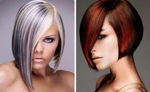 Красивое мелирование на короткие волосы. Разновидности 36
