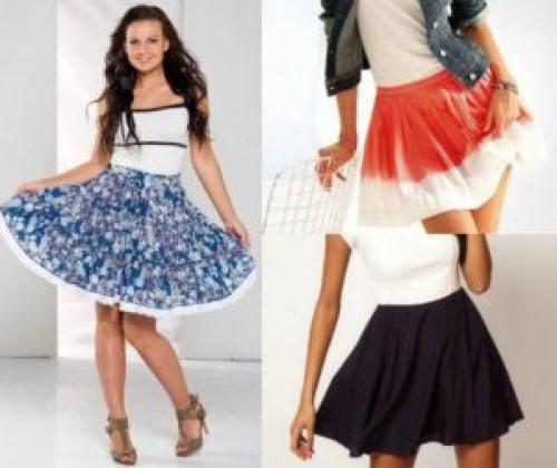 Какие аксессуары лучше всего подходят к юбке мини Солнце. С чем носить юбку солнце