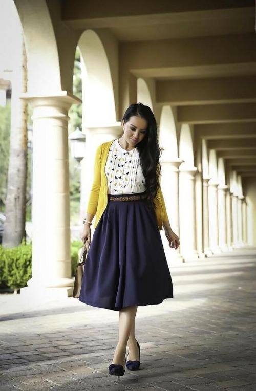 Как выбрать идеальную длину мини-юбки для офиса. Какой длины должна быть юбка уважающей себя леди – правила выбора идеальной длины юбки