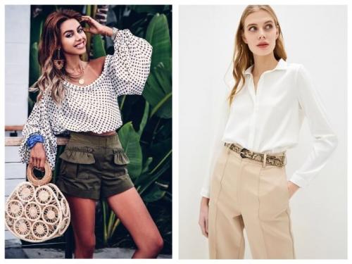 С чем носить блузку. Стильные женские блузки 2022 — красивые новинки