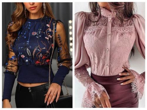 С чем носить блузку. Стильные женские блузки 2022 — красивые новинки