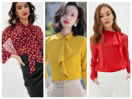 С чем носить блузку. Стильные женские блузки 2022 — красивые новинки