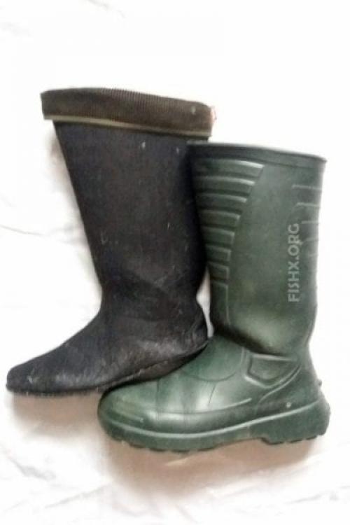 Ремонт рыбацких сапог. Чем и как заклеить ЭВА-сапог