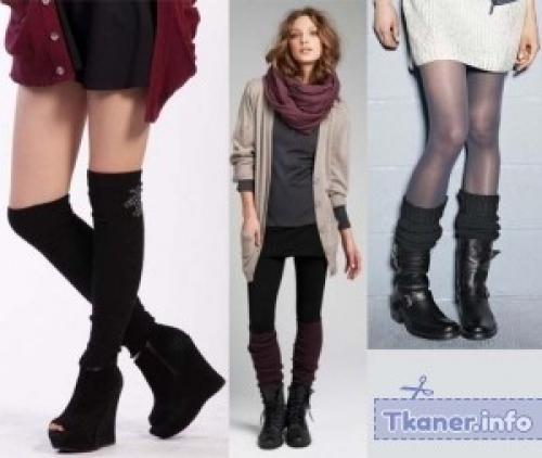 Как правильно и стильно носить женские гетры зимой: советы и идеи 15 Как правильно и стильно носить женские гетры зимой: советы и идеи 15