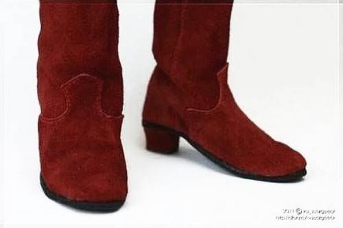 Выкройка кукольных сапожек. all Dolls