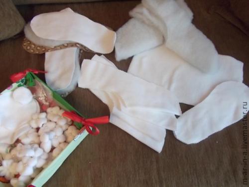 Сапожки декоративные маленькие выкройки с размерами. 