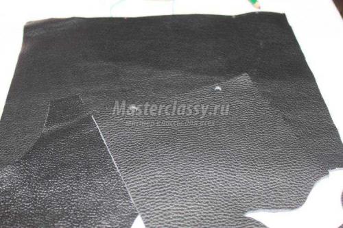 Кожаный декор резиновых сапожек. Цветы из кожи своими руками - мастер-класс 02 Кожаный декор резиновых сапожек. Цветы из кожи своими руками - мастер-класс 02