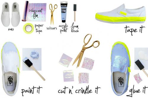 Как украсить кроссовки своими руками. Как модно украсить своими руками кеды или сникерсы