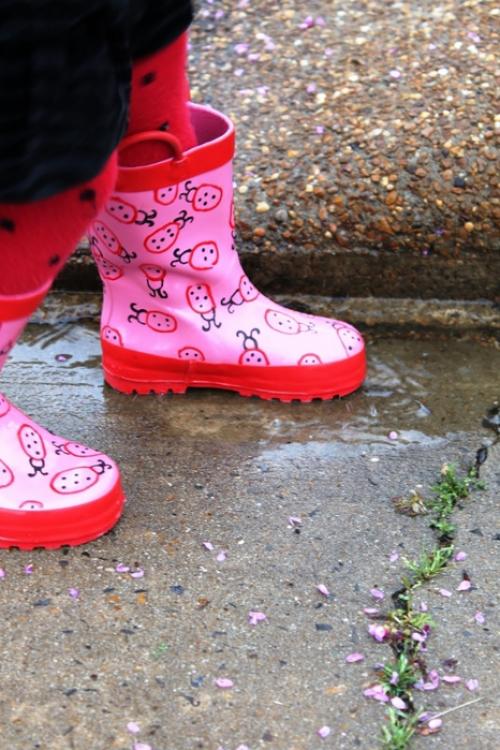 Декорирование резиновых сапог своими руками. 05