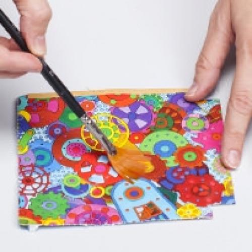 Как сделать декупаж на обуви и других кожаных изделиях