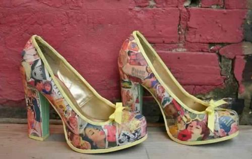 Как сделать декупаж на обуви и других кожаных изделиях