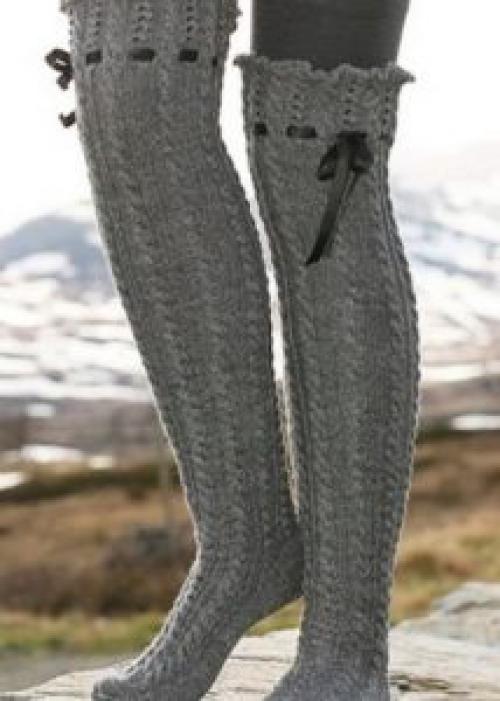 Какие аксессуары дополняют образ с гольфами и гетрами. С чем носить гетры выше колена (фото)