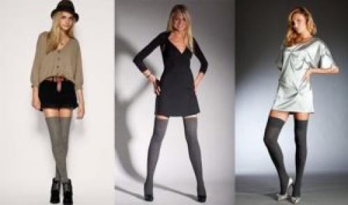 Какие цвета сочетаются с белыми гетрами. С чем носить гетры выше колена (фото)