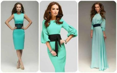 Мятный цвет сочетание с другими цветами. Удачные цветовые решения