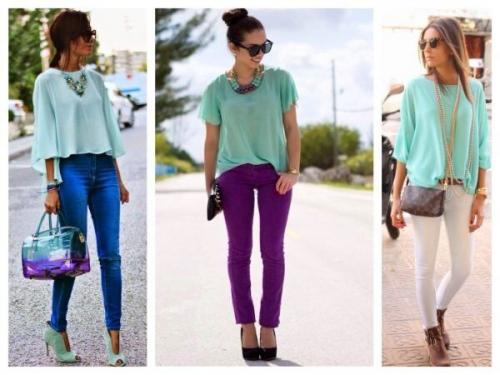 Мятный цвет кому идет. Мятный цвет в одежде: как сочетать