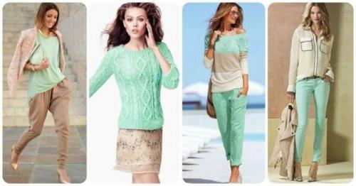 Мятный цвет кому идет. Мятный цвет в одежде: как сочетать