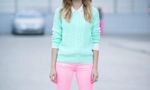 Мятный цвет кому идет. Мятный цвет в одежде: как сочетать