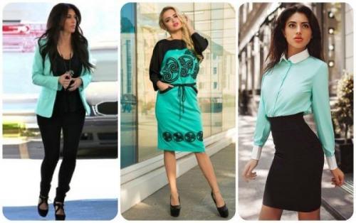 Мятный цвет кому идет. Мятный цвет в одежде: как сочетать