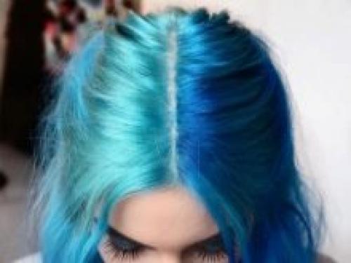 Как получить мятный цвет волос. Кому подходит?