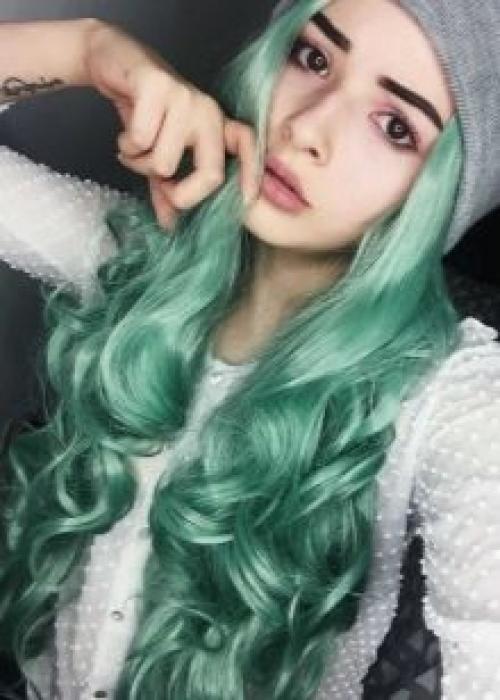 Как получить мятный цвет волос. Кому подходит?