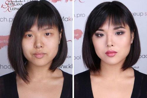 Макияж для зеленых глаз с нависшим веком. Правильный макияж для нависшего века