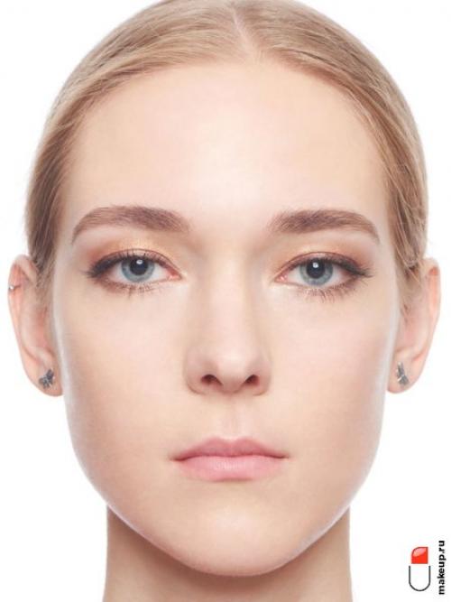 Красивый вечерний макияж для голубых глаз. Макияж для блондинок с голубыми глазами