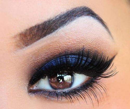 Тени для карих глаз и темных волос. 