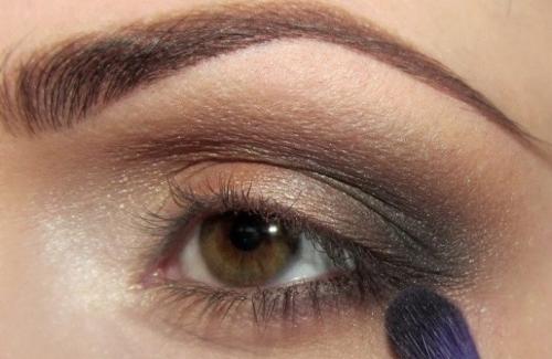 Вечерний макияж для карих глаз 18