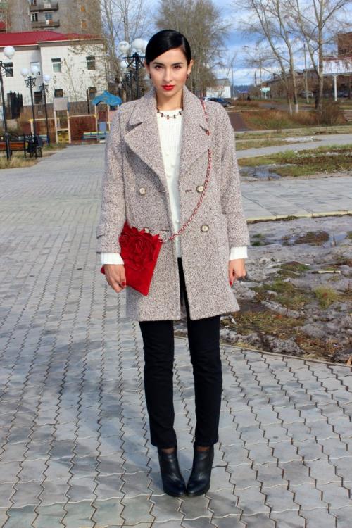 С чем носить пальто оверсайз. Какие модели с чем комбинировать?