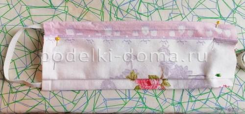 Как сделать черную маску из ткани.  Защитные маски для лица