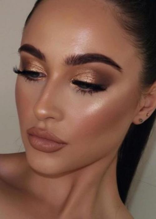 Привлекательный макияж для черных глаз. Черный макияж глаз — модные идеи, как сделать современный эффектный черный макияж глаз. 120 фото красивых сочетаний 30