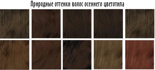 Настоящая Осень цветотип. Какой бывает Осень