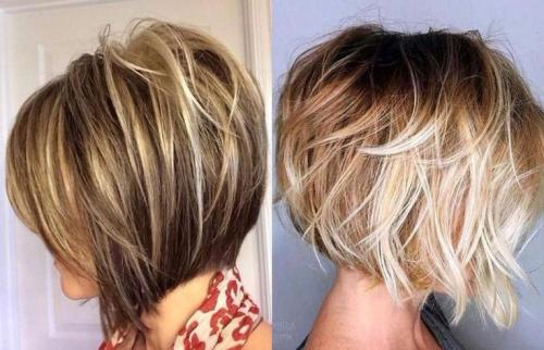 Короткие стрижки на вьющиеся волосы и круглое лицо. Особенности стрижки