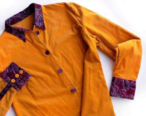 Просто и эффективно: обновление женской рубашки своими руками 01 Просто и эффективно: обновление женской рубашки своими руками 01