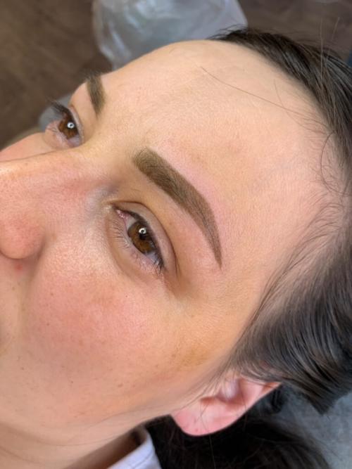 Как убрать зеленый оттенок с бровей. Красные брови. Анализ ситуации