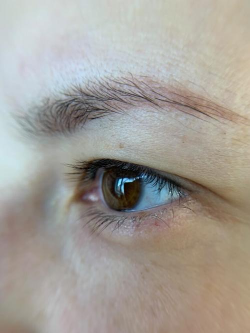 Как убрать зеленый оттенок с бровей. Красные брови. Анализ ситуации