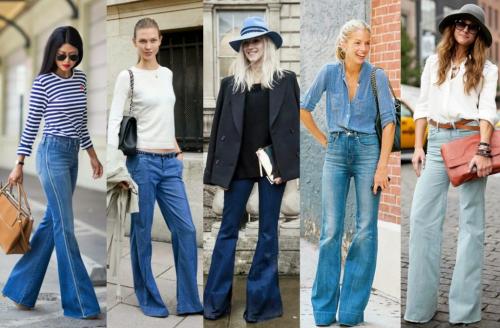 Верхняя одежда под джинсы клеш. Что надеть с джинсами клеш в 2022-2023 сезонах?