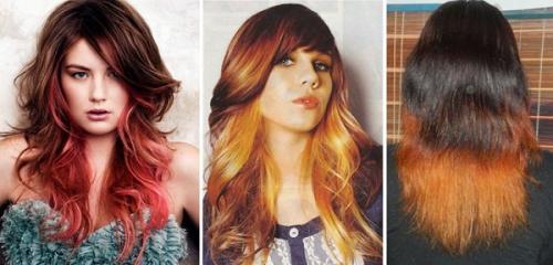 Как мелировать рыжие волосы с челкой в домашних условиях. Плюсы и минусы рыжего мелирования