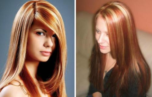 Мелирование на рыжие волосы каре. Мелирование на рыжие волосы