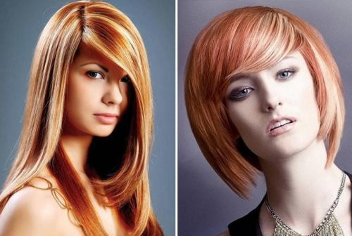 Как мелировать рыжие волосы с челкой в домашних условиях. Плюсы и минусы рыжего мелирования 09
