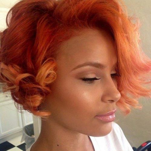 Мелирование на рыжие волосы каре. Мелирование на рыжие волосы