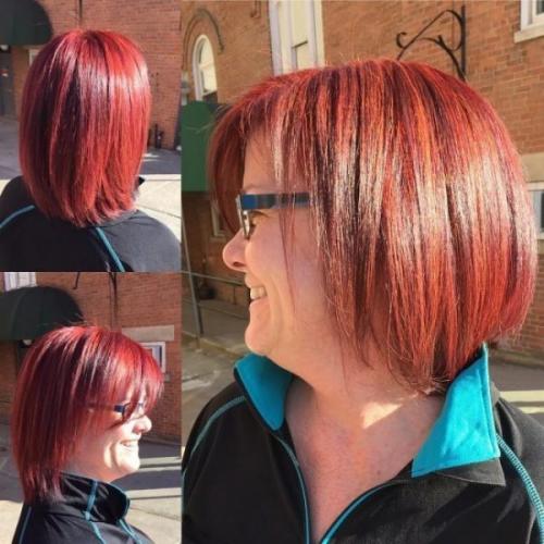 Мелирование на рыжие волосы каре. Мелирование на рыжие волосы