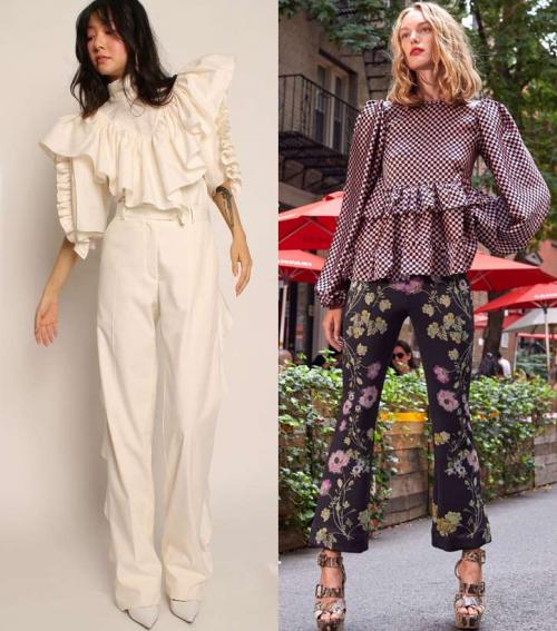 Кружевные блузки 2021. Модные женские блузки 2021: основные тренды