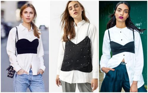 Какие аксессуары можно использовать для создания романтичного образа с белой рубашкой женской. Как носить белую рубашку женщине