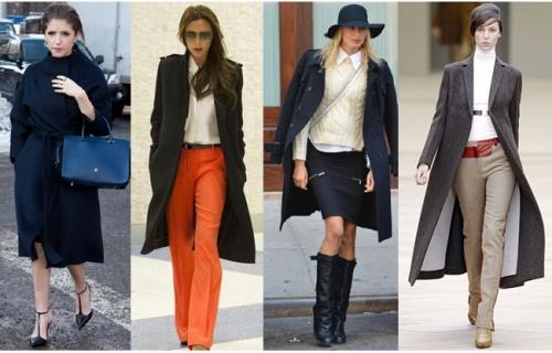 С каким шарфом носить черное пальто. Как и с чем носить пальто черного цвета?