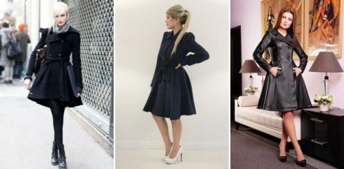 С каким шарфом носить черное пальто. Как и с чем носить пальто черного цвета?