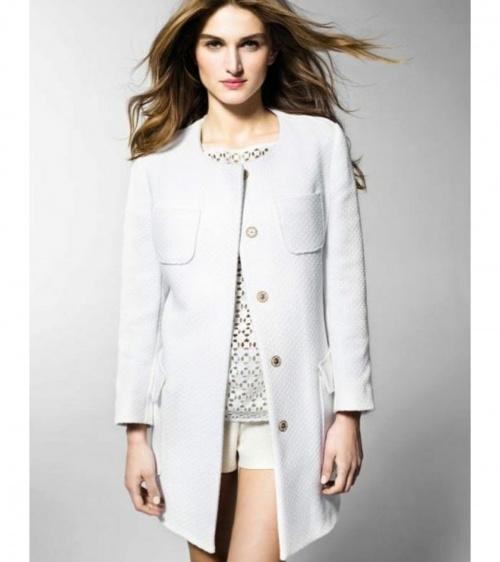 С какой обувью носить светлое пальто. Как и с чем носить пальто белого цвета