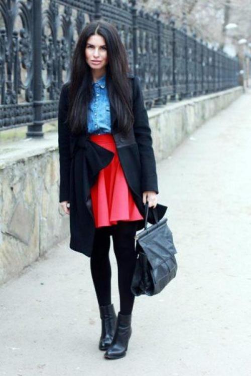 Примеры образов с пальто до колена и обувью. Актуальные варианты