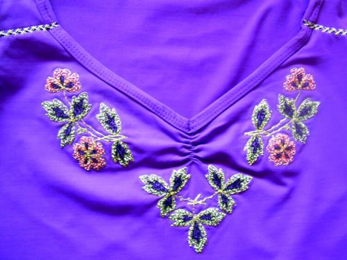 Какие материалы нужны для вышивки на белой рубашке.   Как вышить вручную на одежде