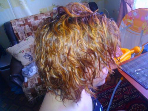 Перекраситься из брюнетки в русый.. Из брюнетки в русый част. 